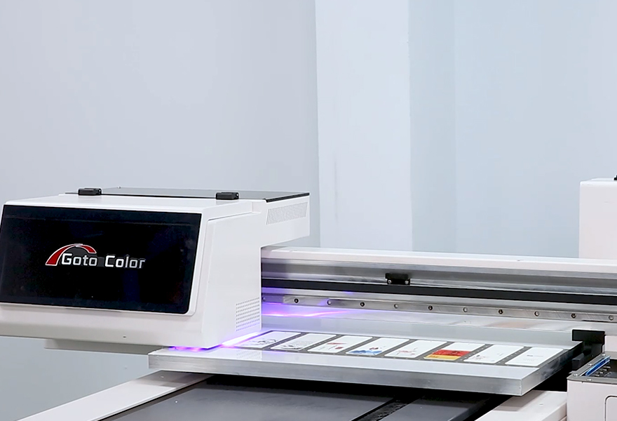 GT-6090UV Flat bed UV printer with cylinder